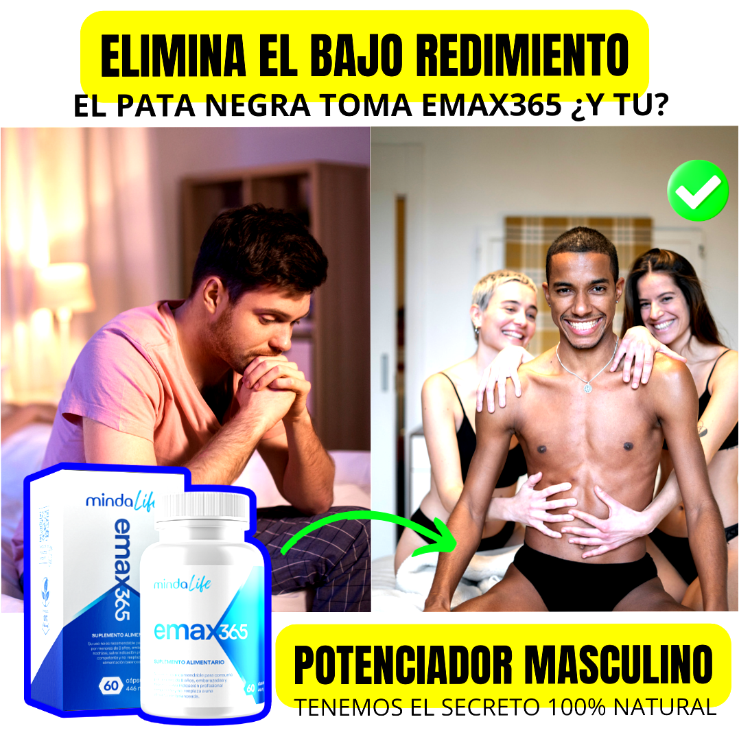 EMAX365 VIAGRA 100% NATURAL + ENVIO GRATIS A TODO CHILE