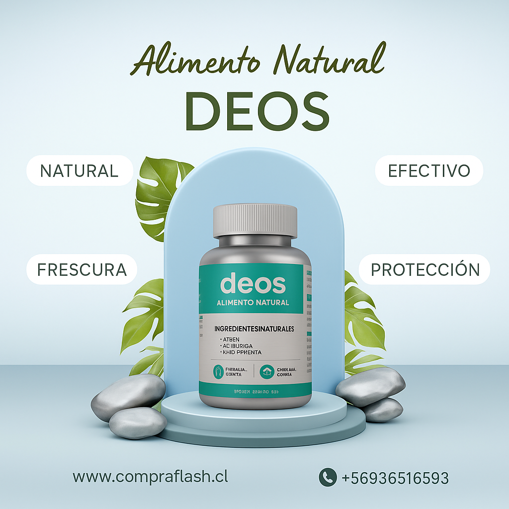 DEOS SUPLEMENTO DESODORANTE 30 CAP