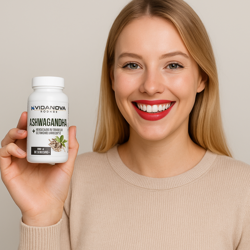 ASHWAGANDHA 1.000mg 60 CAP, Producto Certificado por SEREMI de Salud