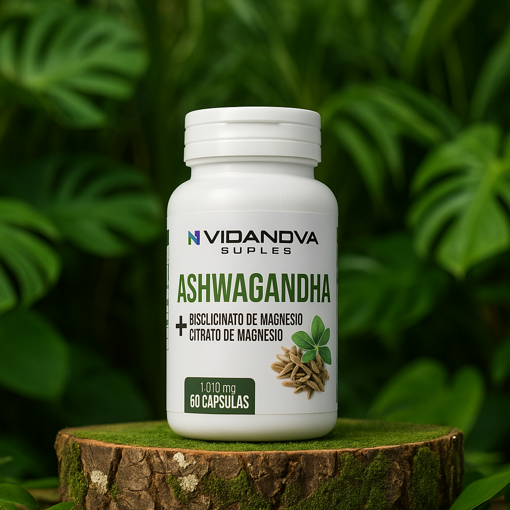 ASHWAGANDHA 1.000mg 60 CAP, Producto Certificado por SEREMI de Salud