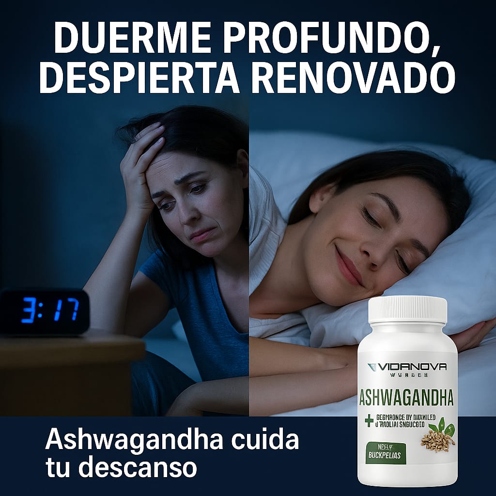 ASHWAGANDHA 1.000mg 60 CAP, Producto Certificado por SEREMI de Salud