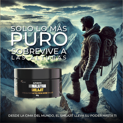 SHILAJIT ORIGINAL HIMALAYA 80Gr + ENVIO GRATIS A TODO CHILE